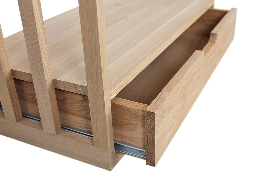Wine Nest RIO eikenhout detail lade