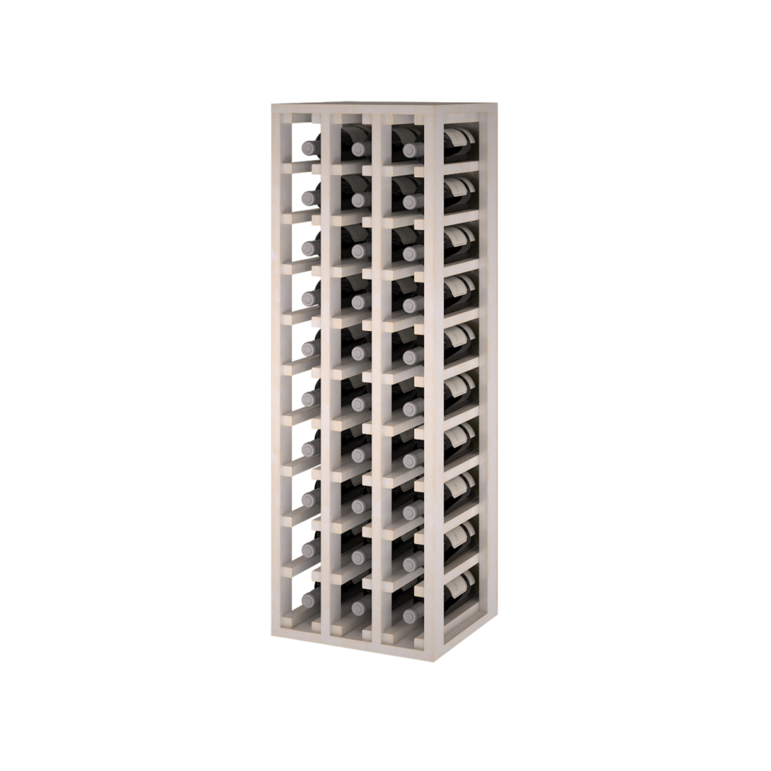 Escala-2033 Houten wijnrek 105,35,32 (H/B/D Cm) - 30 Flessen