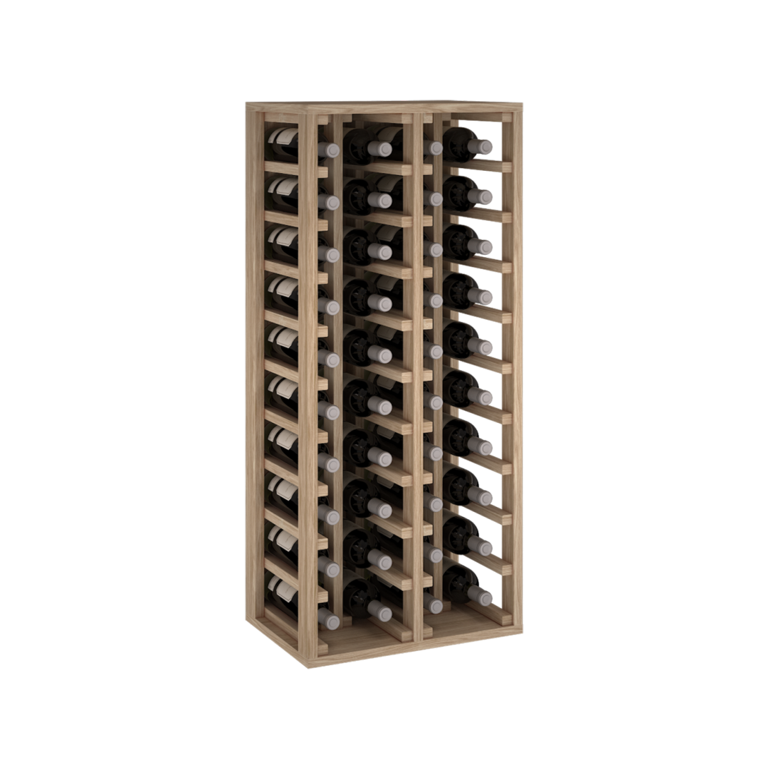 Escala-2034 Houten wijnrek 105,46,32 (H/B/D Cm) - 40 Flessen