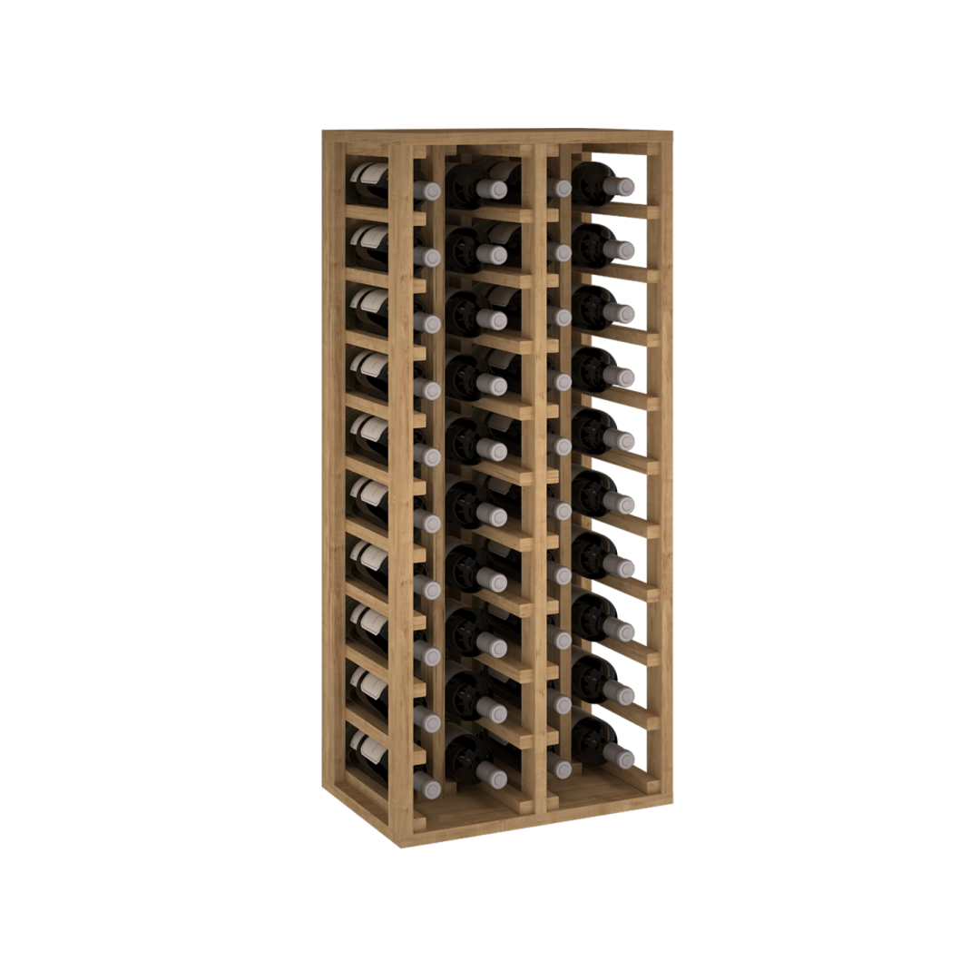 Escala-2034 Houten wijnrek 105,46,32 (H/B/D Cm) - 40 Flessen