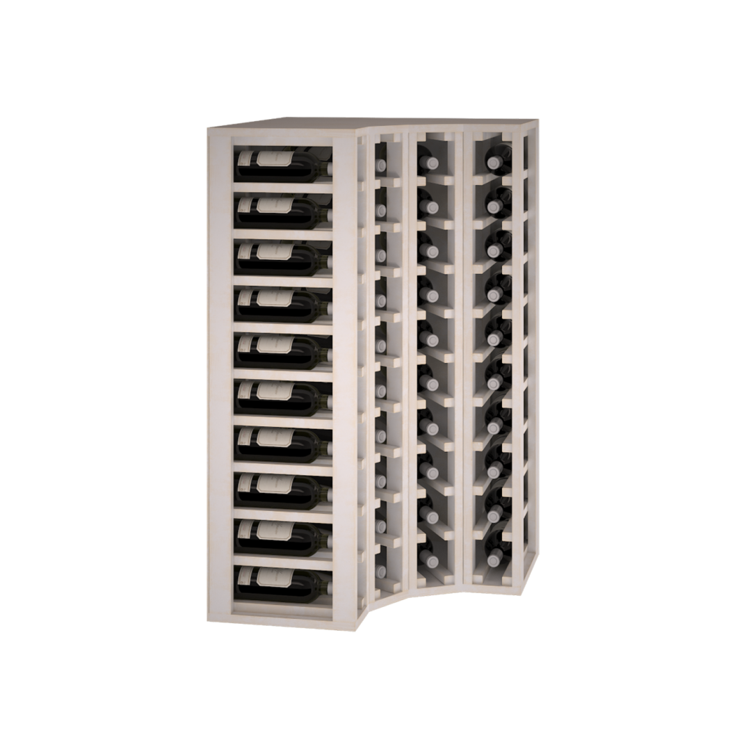 Escala-2038 Houten wijnrek 105,49.5,49.5 (H/B/D Cm) - 40 Flessen