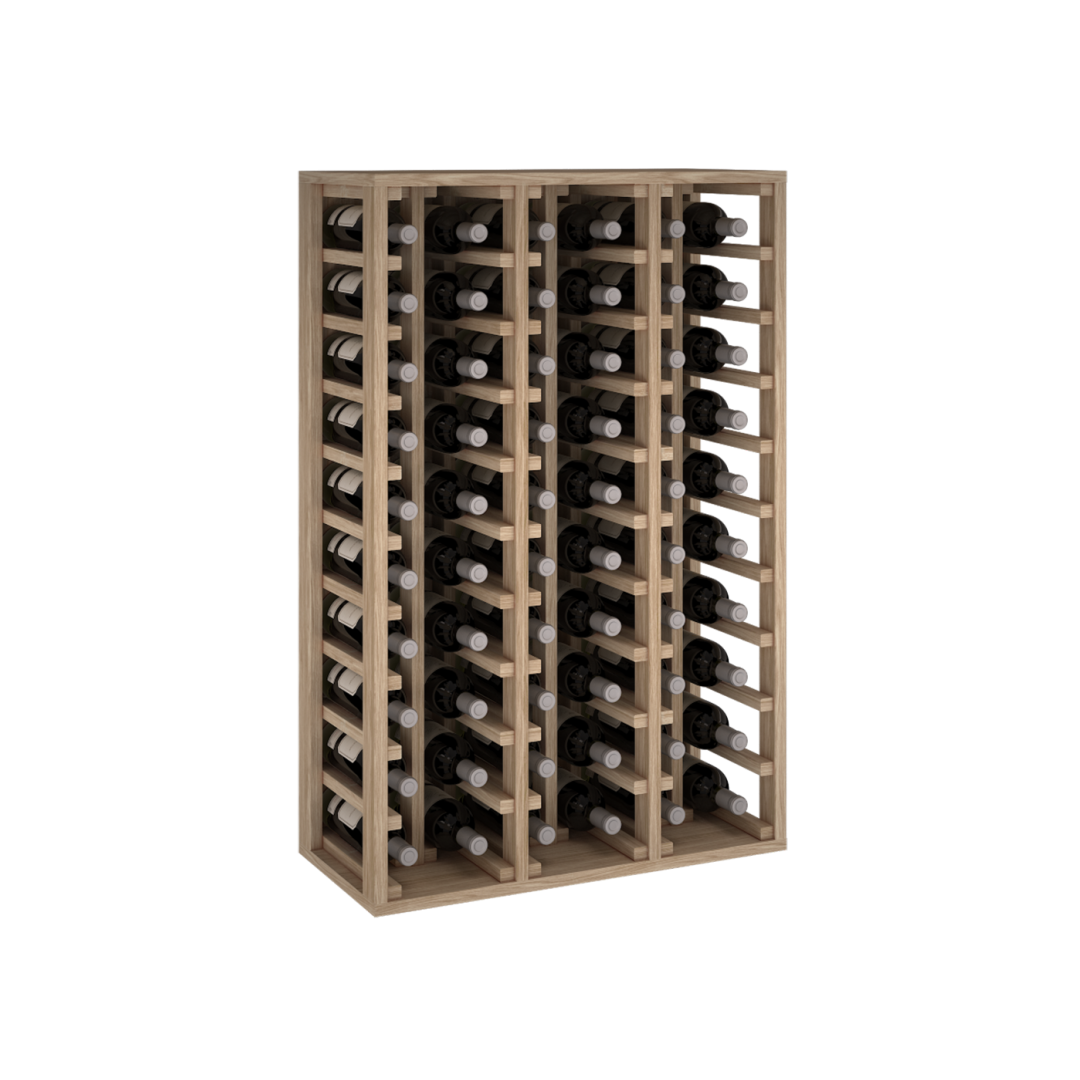 Escala-2060 Houten wijnrek 105,68,32 (H/B/D Cm) - 60 Flessen