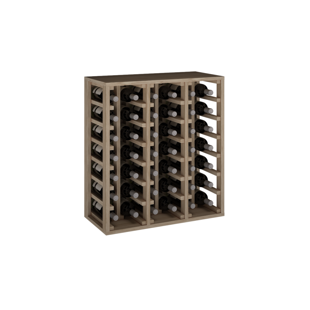 Escala-2061 Houten wijnrek 75,68,32 (H/B/D Cm) - 42 Flessen