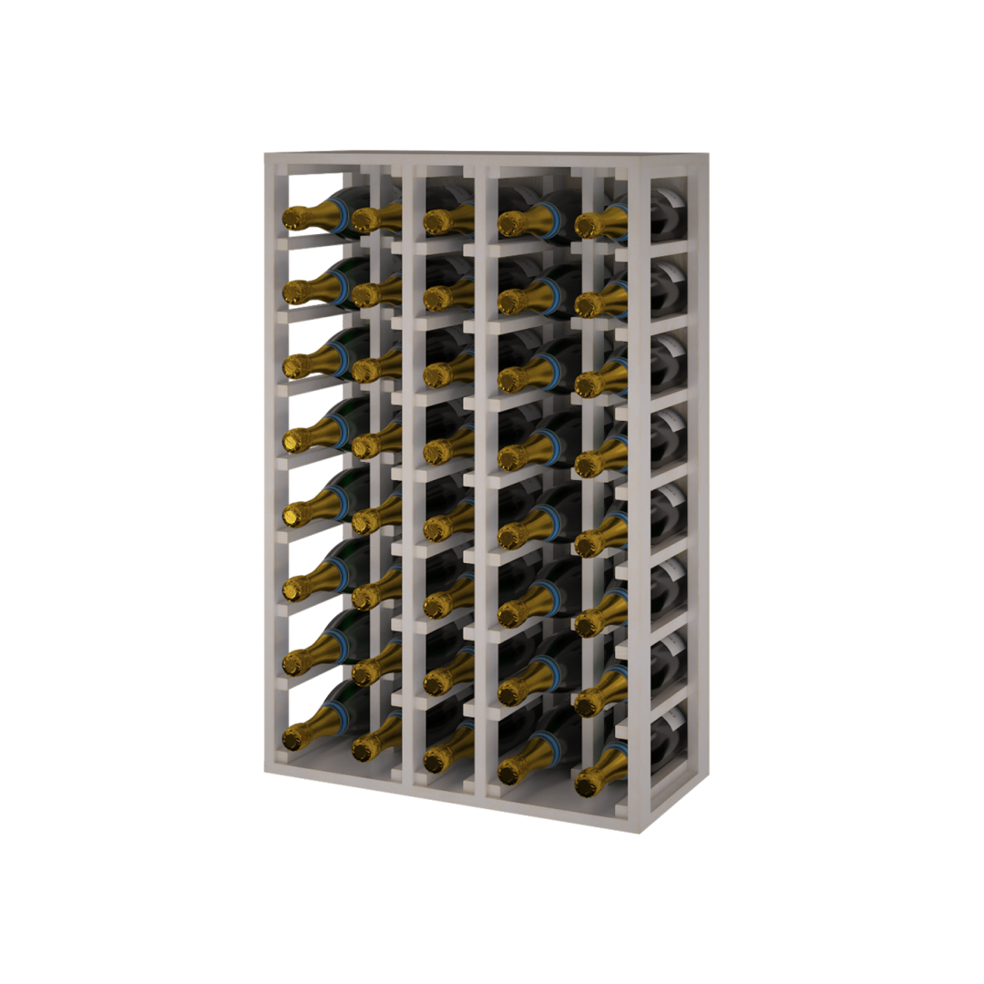 Escala-2062 Houten wijnrek voor Magnum flessen 105,68,32 (H/B/D Cm) - 40 Flessen