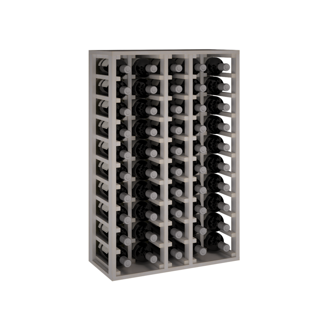 Escala-2066 Houten wijnrek 105,68,32 (H/B/D Cm) - 50 Flessen