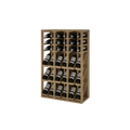 Escala-2091 Houten wijnrek met schuine leggers 105,68,32 (H/B/D Cm) - 36 Flessen