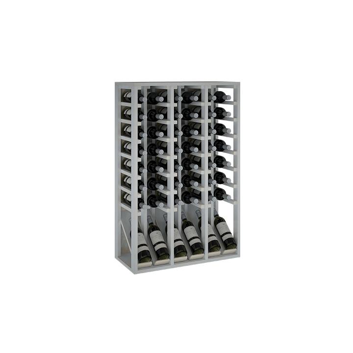 Escala-2092 Houten wijnrek 105,68,32 (H/B/D Cm) - 48 Flessen