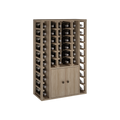 Escala-2516 Houten wijnrek 105,68,32 (H/B/D Cm) - 46 Flessen