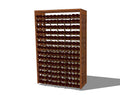 OAKZZ Fat Rack (322 flessen) houten wijnrek