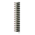 Plan 163 Wijnrek voor aan de muur - hoogglans verchroomd