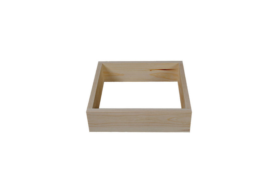 Wine Nest sokkel 30 cm. breed eikenhout