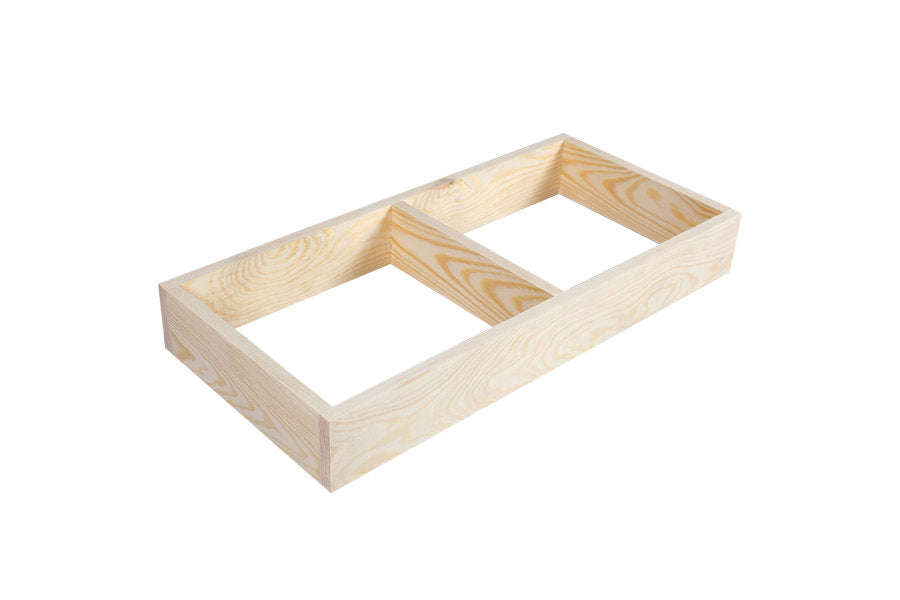 Wine Nest sokkel 60 cm. breed grenenhout
