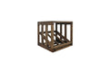 Wine Nest SAM donker eikenhout schuine hoek