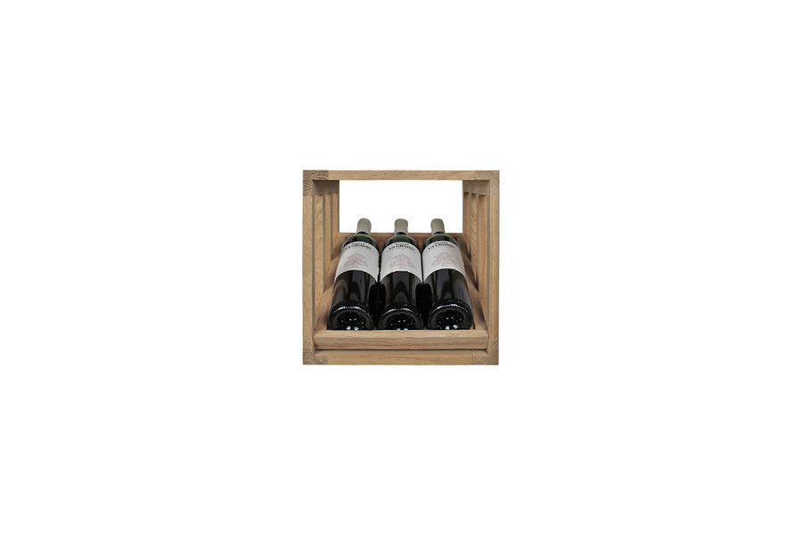 Wine Nest SAM eikenhout met flessen