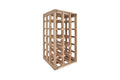 Wine Nest REX HALF Verticaal Eikenhout - schuine hoek