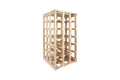 Wine Nest REX HALF Verticaal Grenenhout - schuine hoek