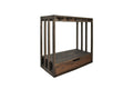 Wine Nest RIO donker eikenhout schuine hoek